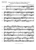 Concerto for Two English horns in G Major