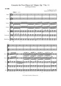 Concerto for Two Oboes in C Major