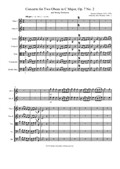 Concerto for Two Oboes in C Major and String Orchestra