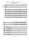 Concerto for Two Oboe d'amore and String Orchestra in C Major