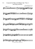 Concerto for Oboe in D Major