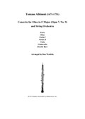 Concerto for Oboe and String Orchestra in F Major