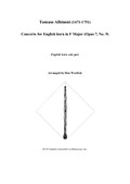 Concerto for English horn in F Major